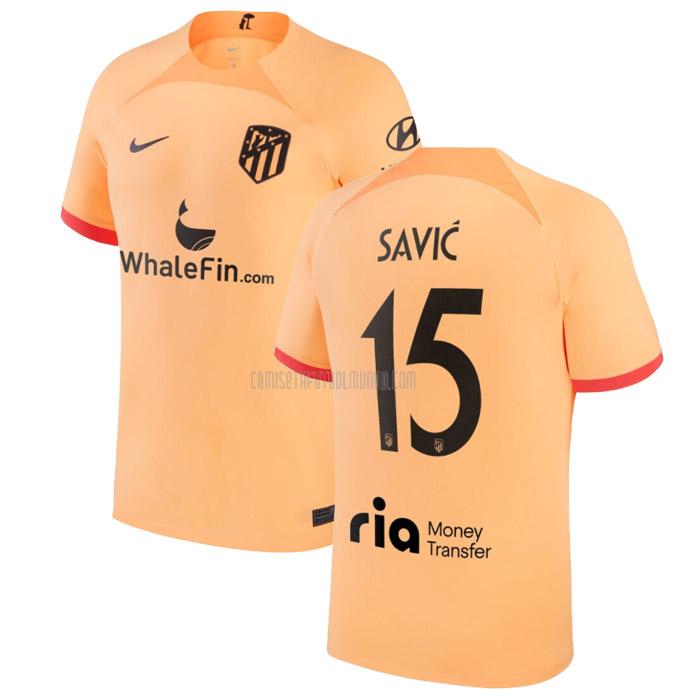 camiseta savic atletico madrid tercera 2022-2023