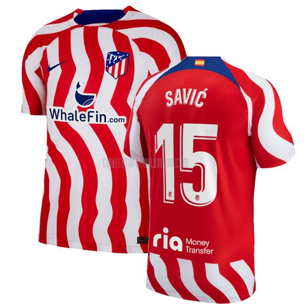camiseta savic atlético de madrid primera 2022-2023
