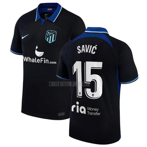 camiseta savic atlético de madrid segunda 2022-2023