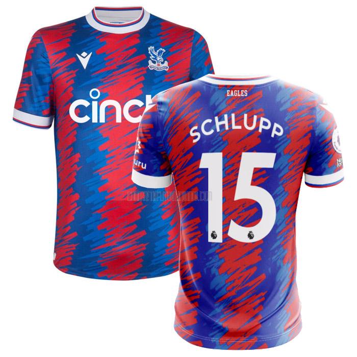 camiseta schlupp crystal palace primera 2022-2023