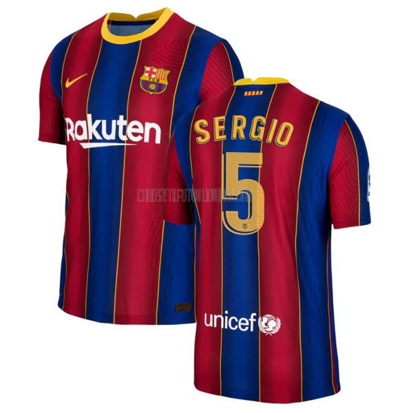 camiseta sergio busquets del barcelona del primera 2020-2021