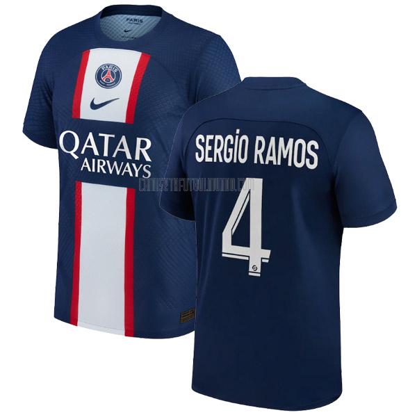 camiseta sergio ramos paris saint-germain primera 2022-2023