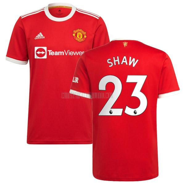 camiseta shaw del manchester united del primera 2021-2022
