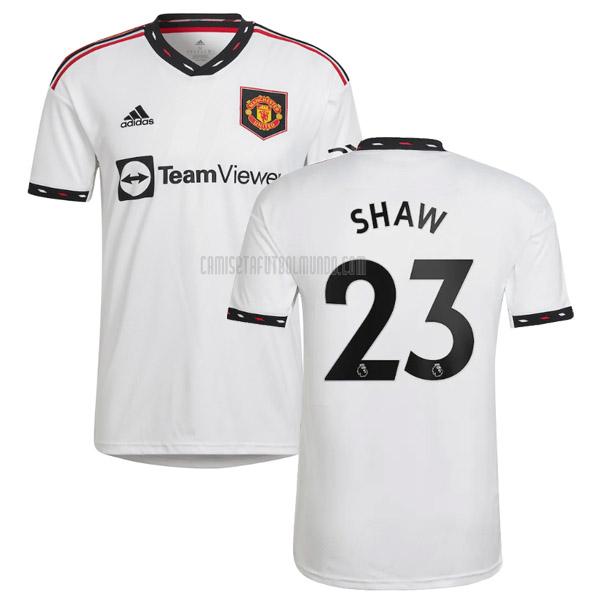camiseta shaw manchester united segunda 2022-2023