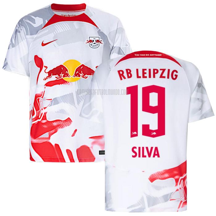 camiseta silva rb leipzig primera 2022-2023