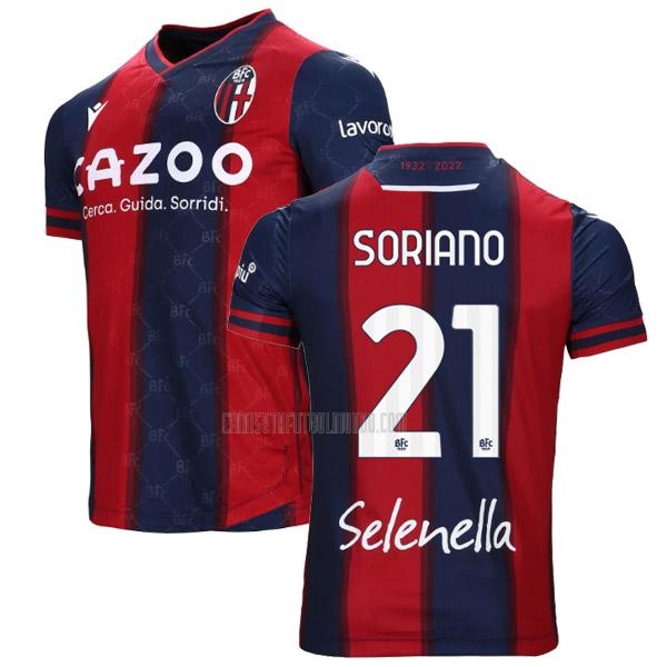 camiseta soriano bologna primera 2022-2023