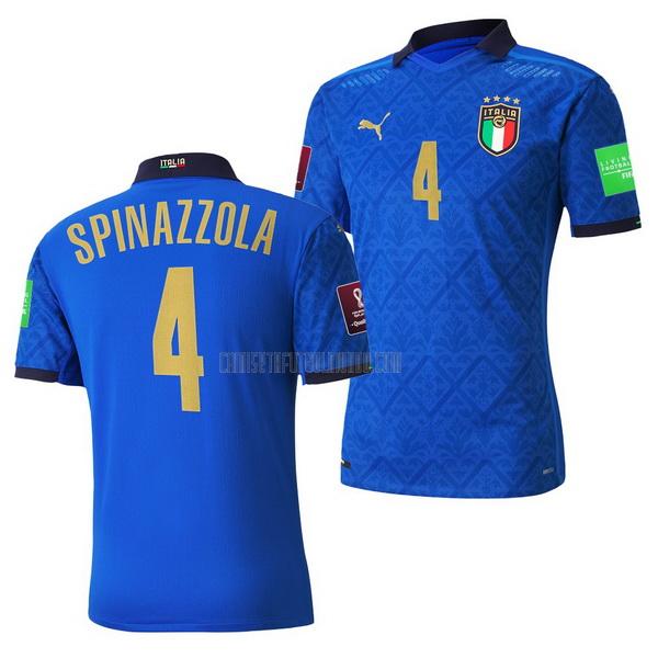 camiseta spinazzola del italia del primera 2021-2022