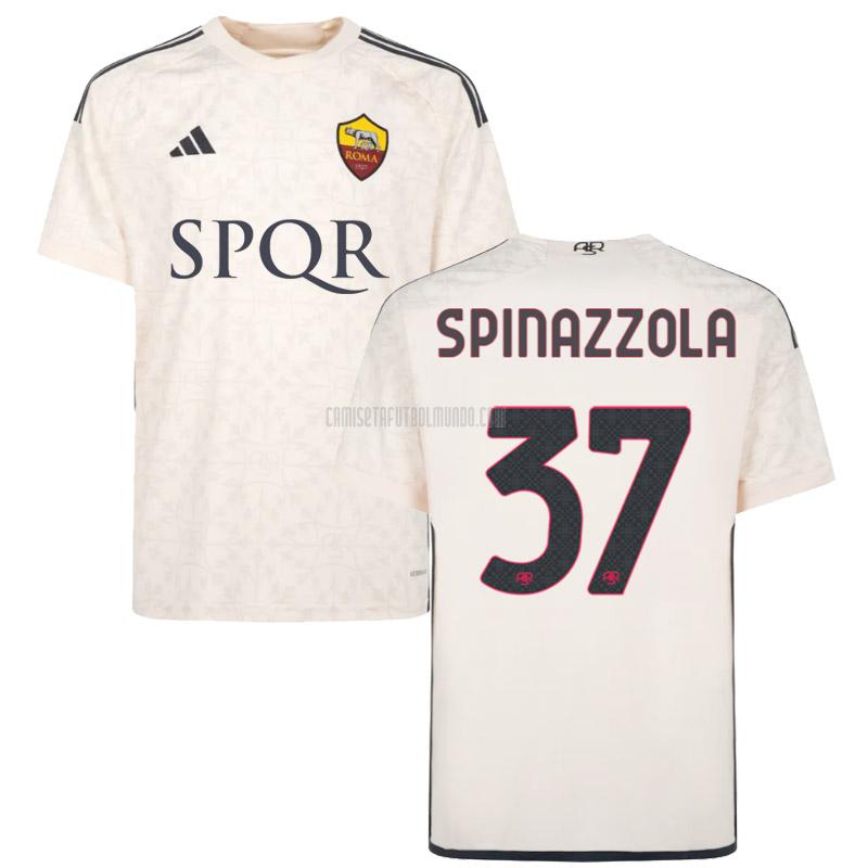 camiseta spinazzola roma segunda 2023-2024