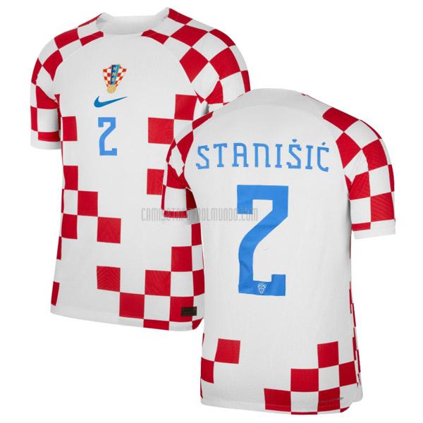 camiseta stanisic croacia copa mundial primera 2022