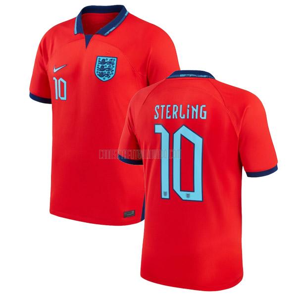 camiseta sterling inglaterra copa mundial segunda 2022