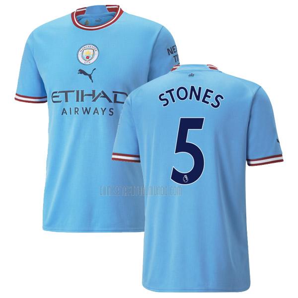 camiseta stones manchester city primera 2022-2023