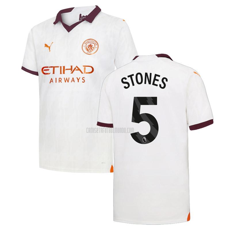 camiseta stones manchester city segunda 2023-2024