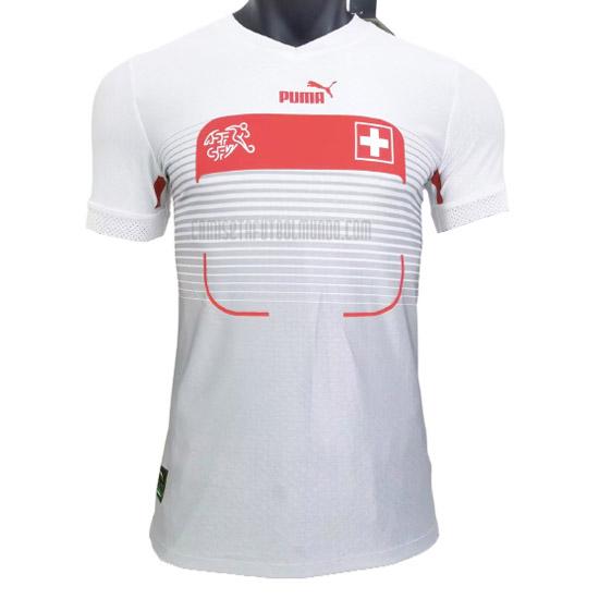 camiseta suiza copa mundial edición de jugador segunda 2022