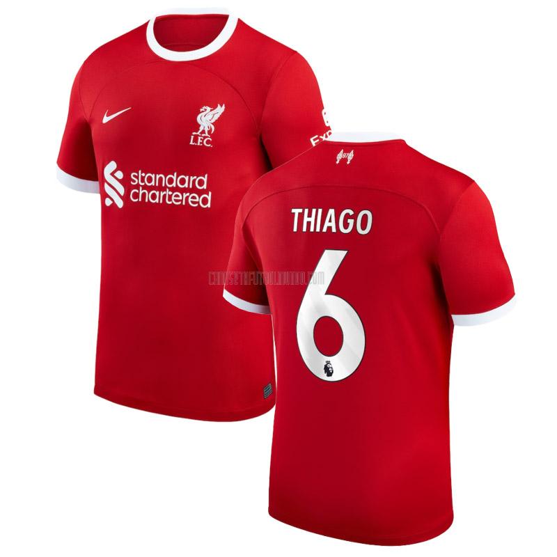camiseta thiago liverpool primera 2023-2024