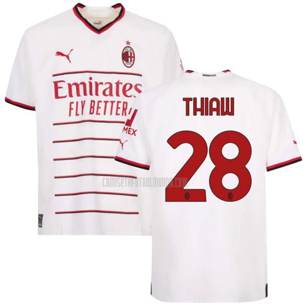 camiseta thiaw ac milan segunda 2022-2023