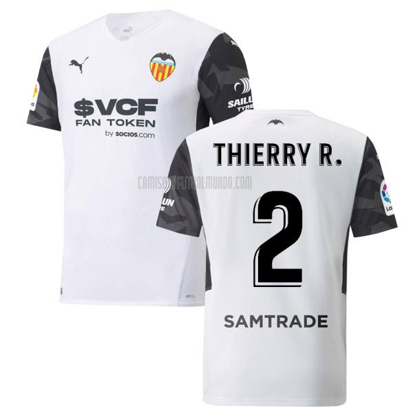 camiseta thierry r del valencia del primera 2021-2022