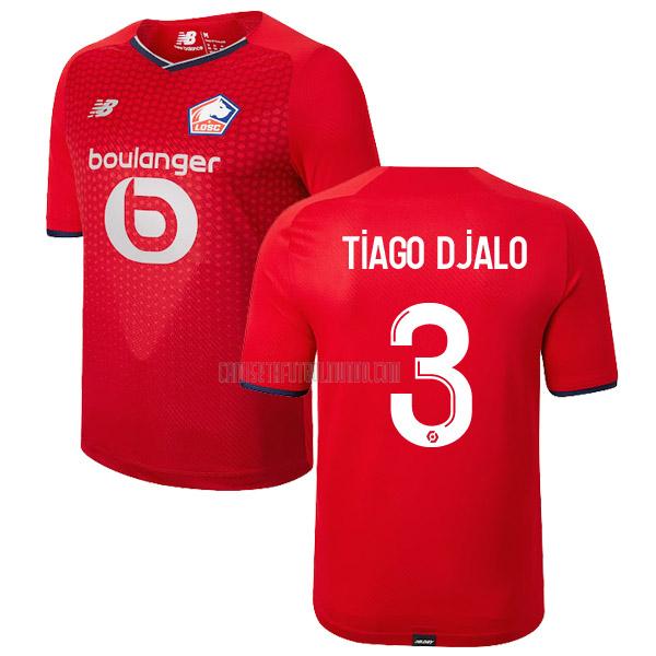 camiseta tiago djalo del lille del primera 2021-2022
