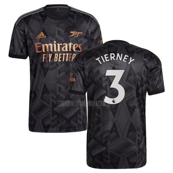 camiseta tierney arsenal segunda 2022-2023