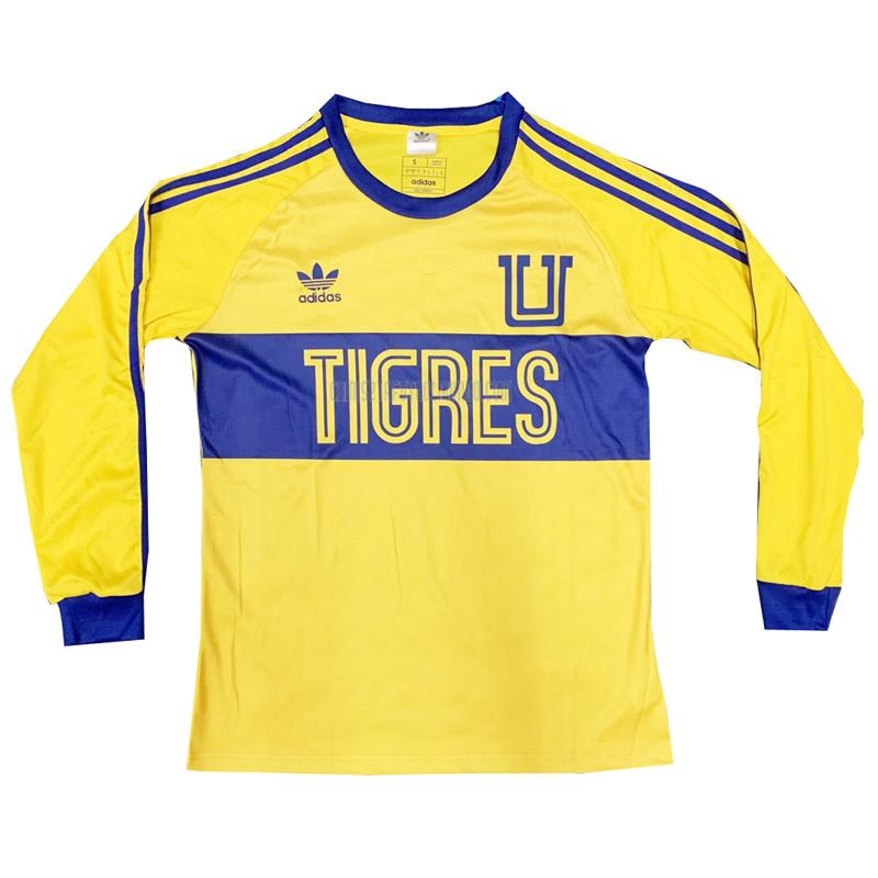 camiseta tigres uanl retro manga larga 2023-2024