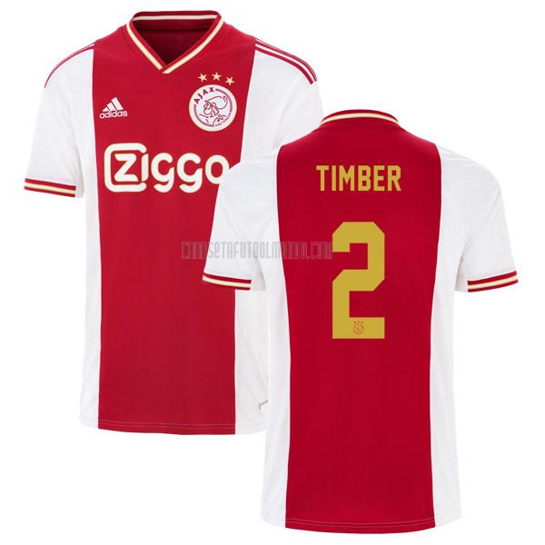 camiseta timber ajax primera 2022-2023