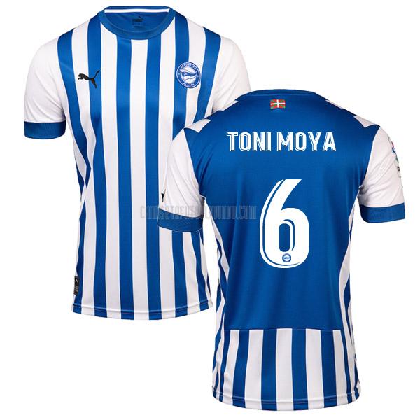camiseta toni moya deportivo alaves primera 2022-2023