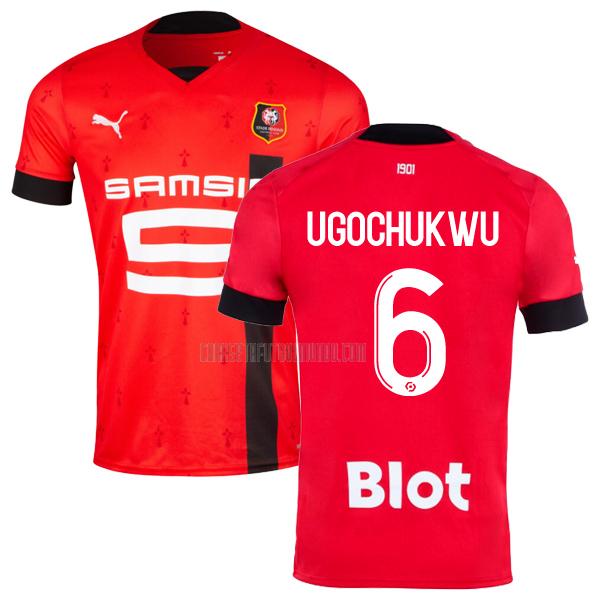 camiseta ugochukwu stade rennais primera 2022-2023
