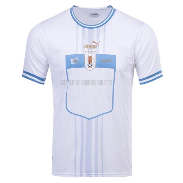 camiseta uruguay copa mundial segunda 2022
