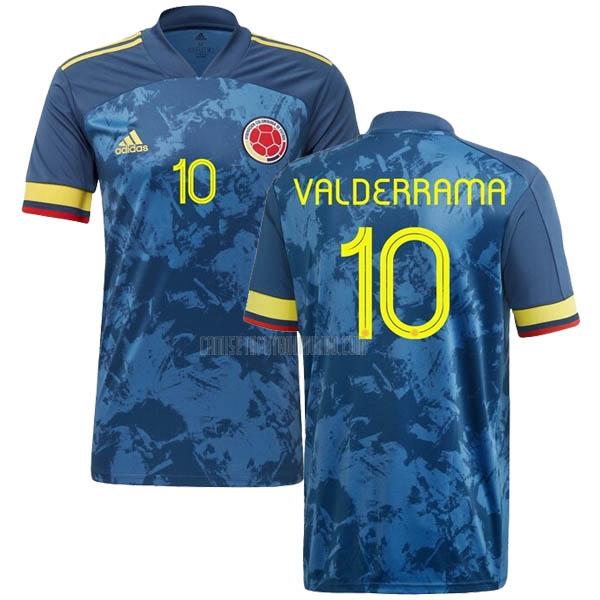 camiseta valderrama del colombia del segunda 2020-21