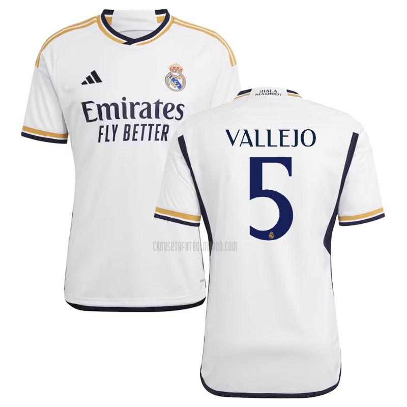 camiseta vallejo real madrid primera 2023-2024