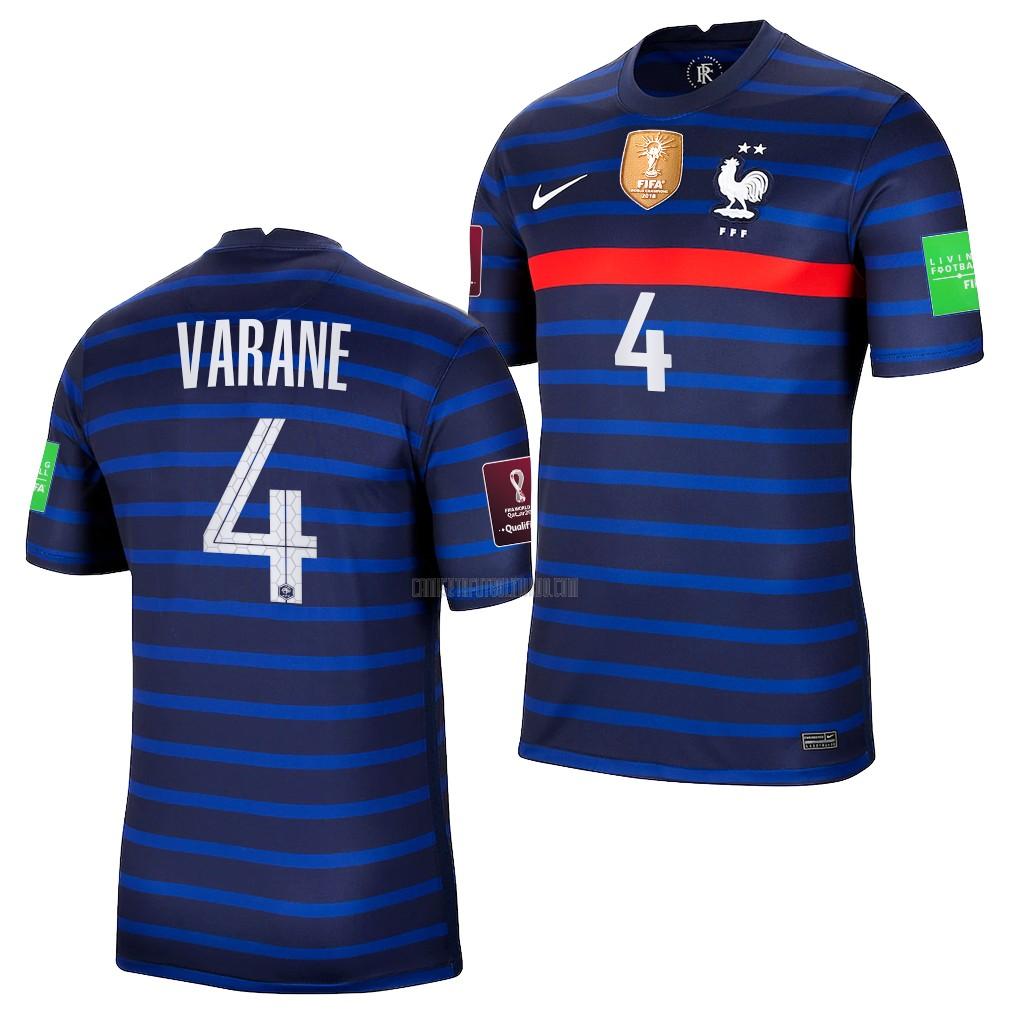 camiseta varane del francia del primera 2021-2022