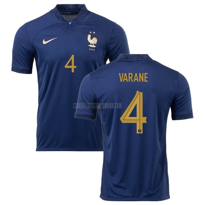 camiseta varane francia copa mundial primera 2022