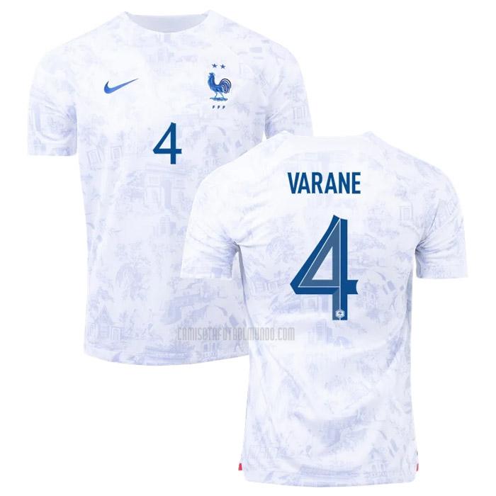 camiseta varane francia copa mundial segunda 2022