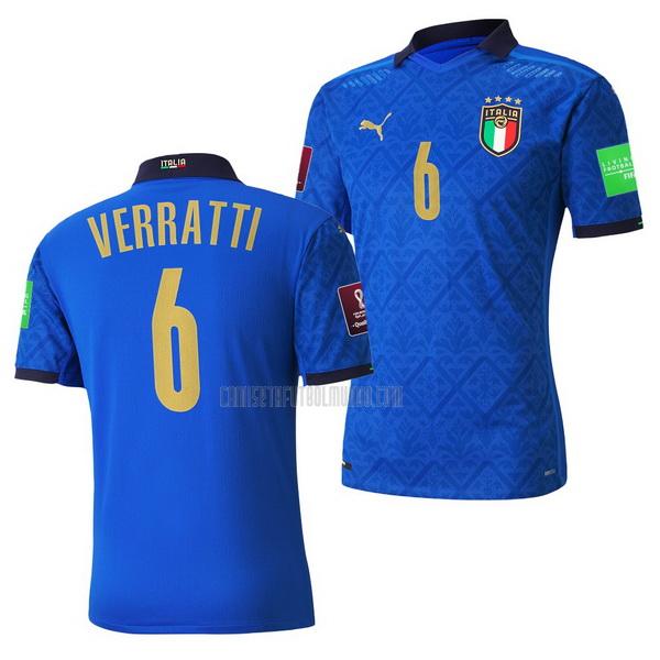 camiseta verratti del italia del primera 2021-2022
