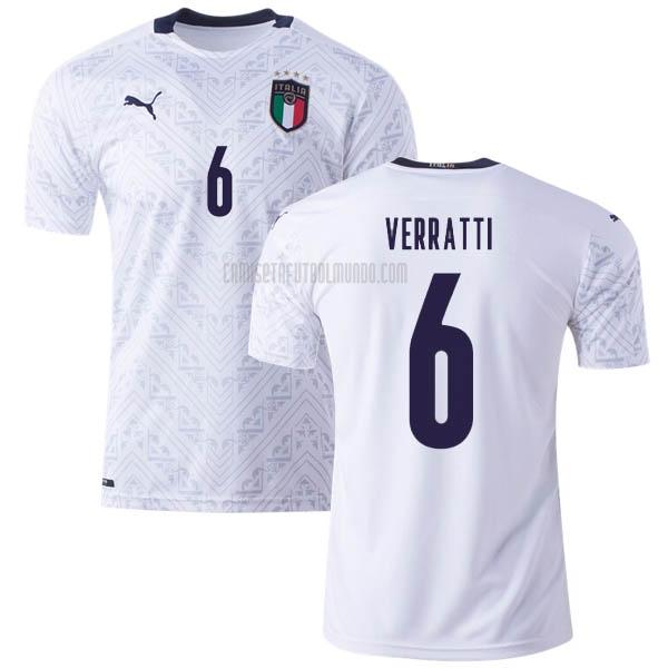 camiseta verratti del italia del segunda 2020-21