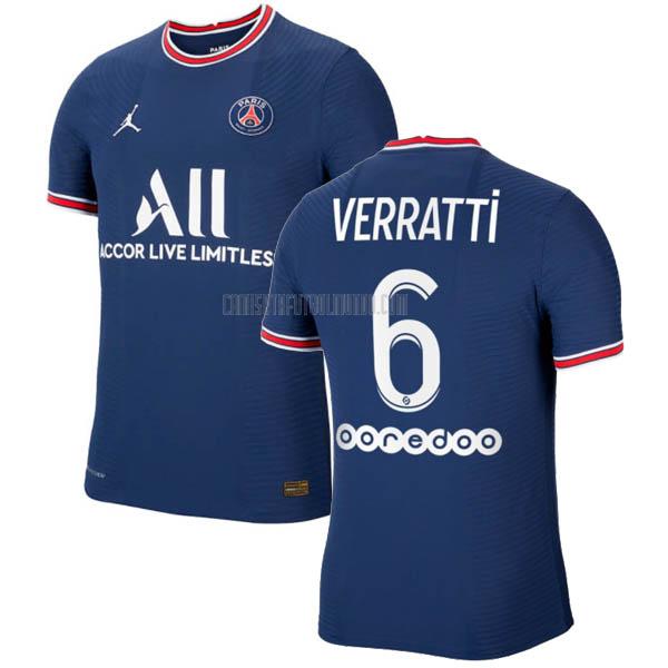 camiseta verratti del paris saint-germain del primera 2021-2022