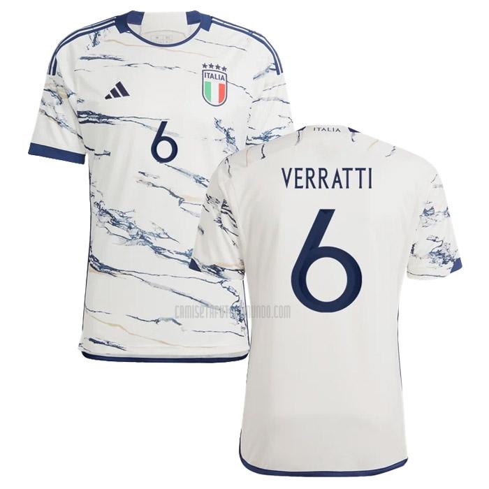 camiseta verratti italia segunda 2023