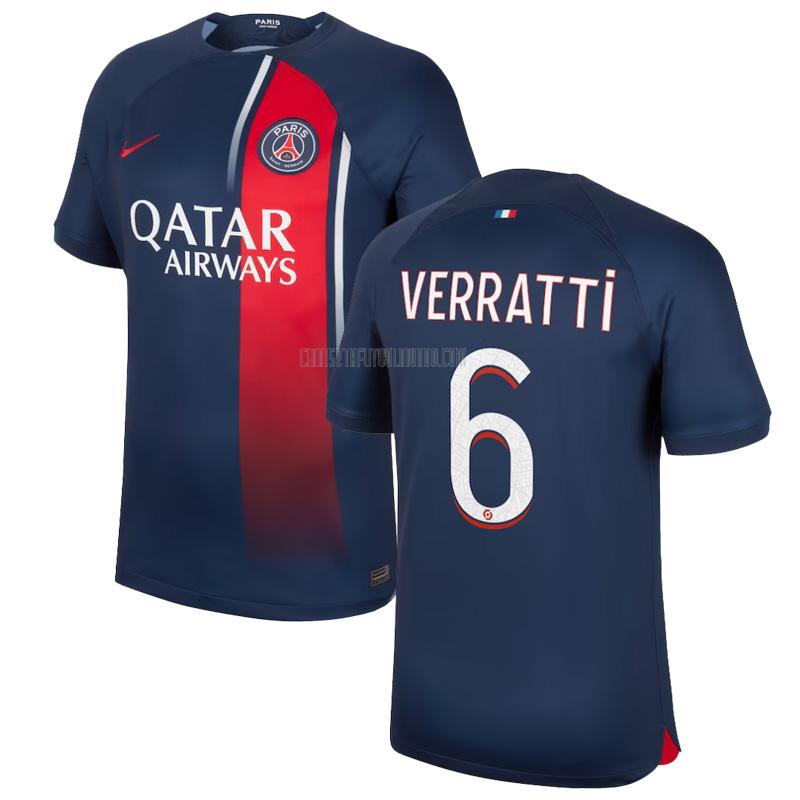 camiseta verratti paris saint-germain primera 2023-2024