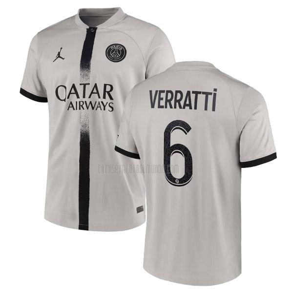 camiseta verratti paris saint-germain segunda 2022-2023