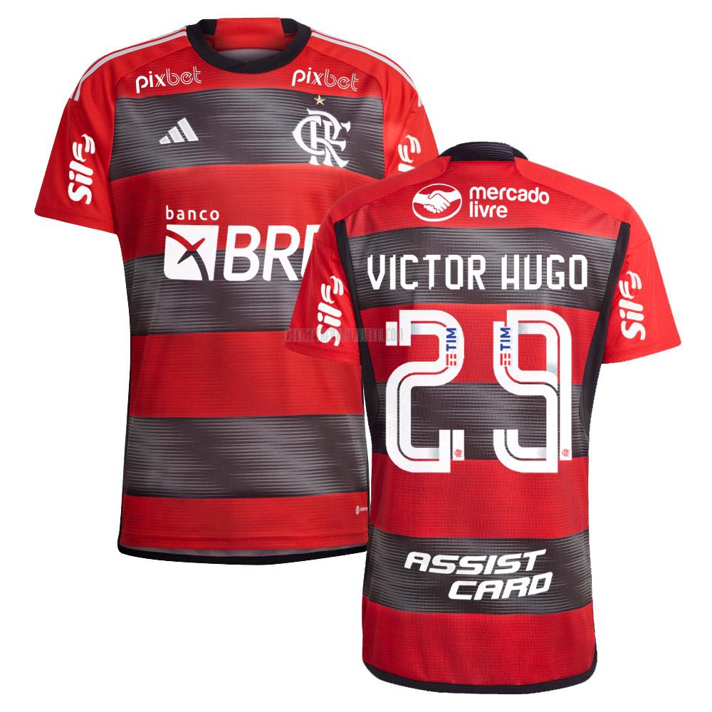 camiseta victor hugo flamengo primera 2023-2024
