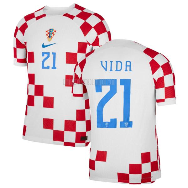 camiseta vida croacia copa mundial primera 2022