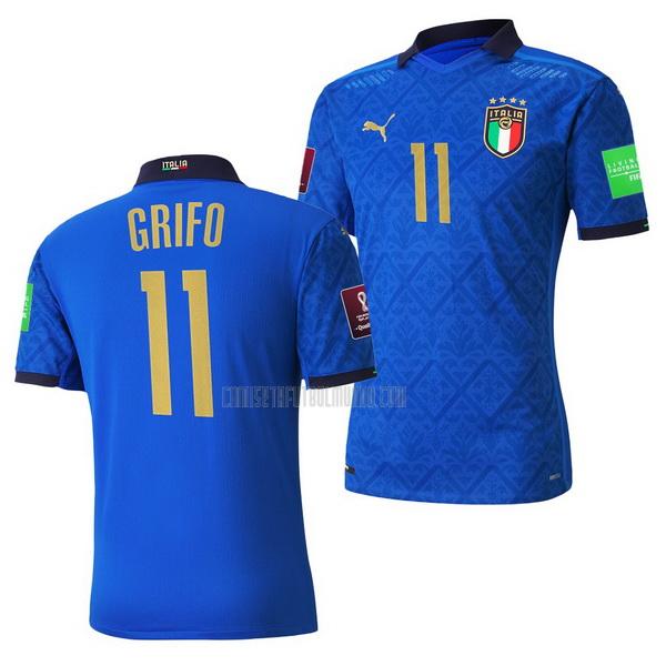 camiseta vincenzo grifo del italia del primera 2021-2022