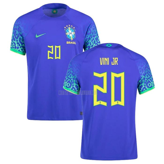 camiseta vini jr. brasil copa mundial segunda 2022