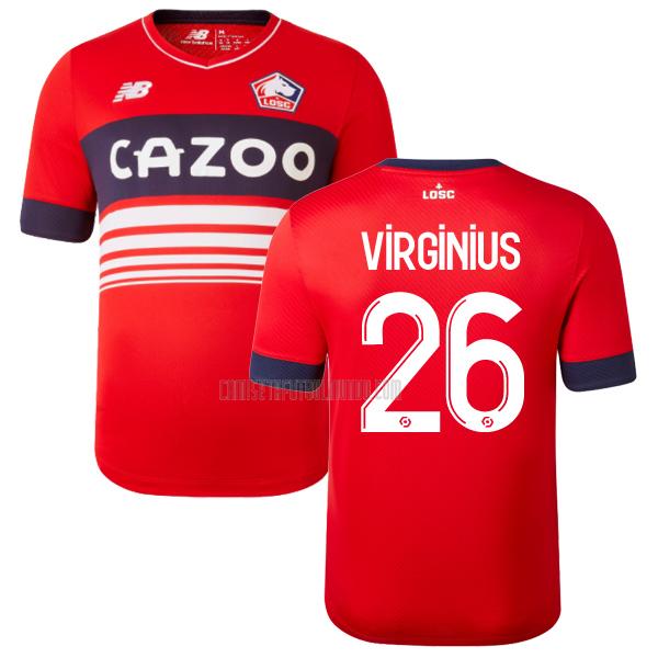 camiseta virginius lille primera 2022-2023