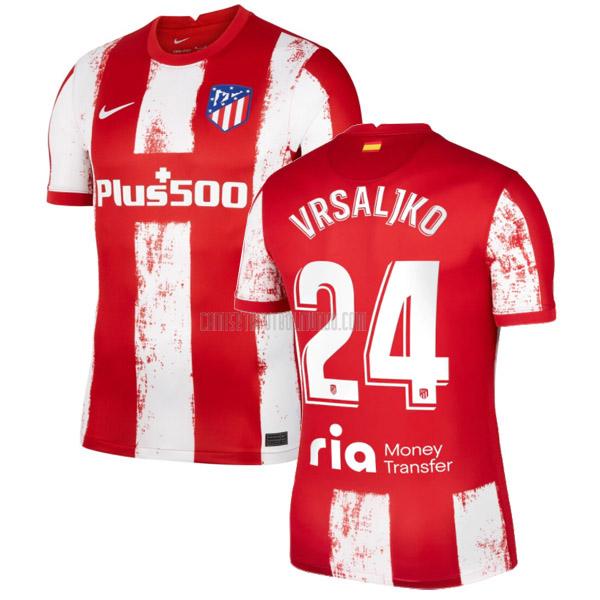 camiseta vrsaljko del atlético de madrid del primera 2021-2022
