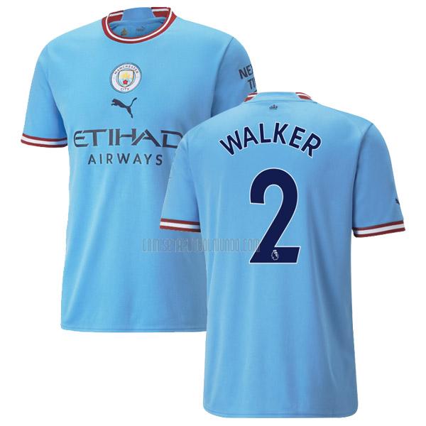 camiseta walker manchester city primera 2022-2023