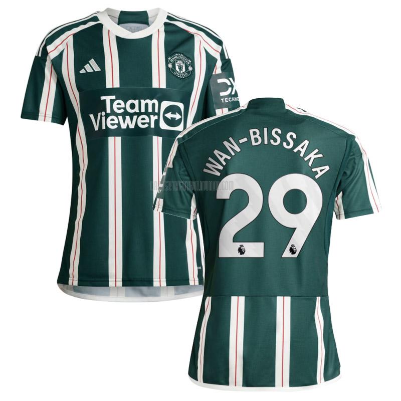 camiseta wan-bissaka manchester united segunda 2023-2024