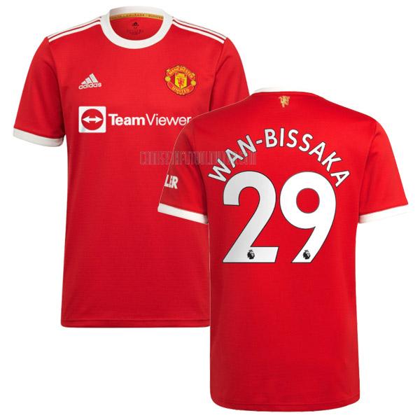 camiseta wan bissaka del manchester united del primera 2021-2022