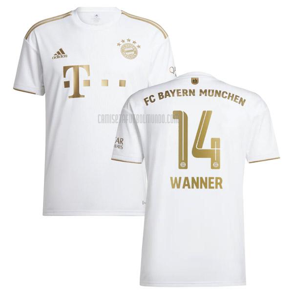 camiseta wanner bayern munich segunda 2022-2023