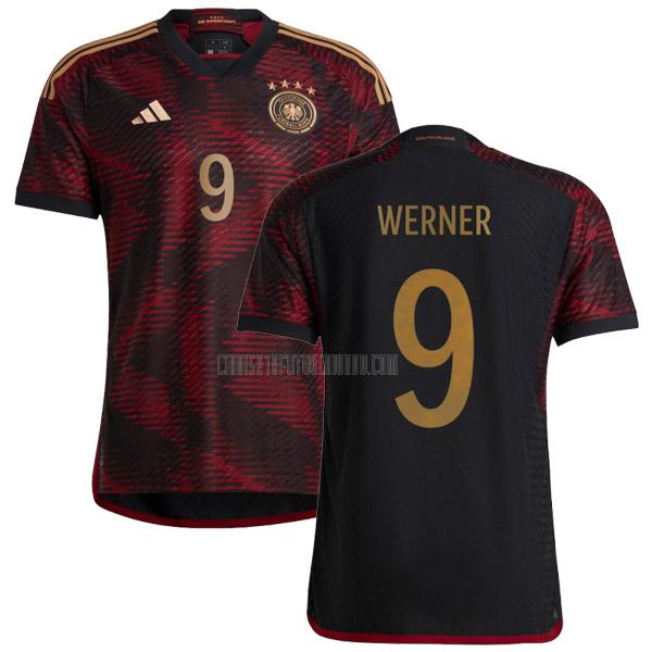 camiseta werner alemania copa mundial segunda 2022