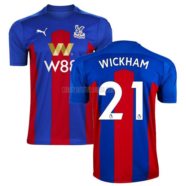 camiseta wickham del crystal palace del primera 2020-2021